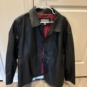 Croft & Barrow genuine leather jacket.